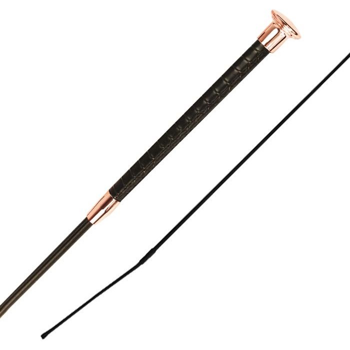 Woof Wear Reptile 100cm Dressage Wh0010-bkrg-100 - Noir / Or Rose